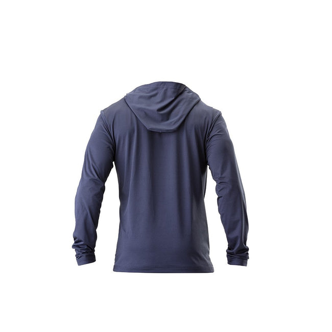 RYU Mens Switchback Hoodie in Blackened Navy