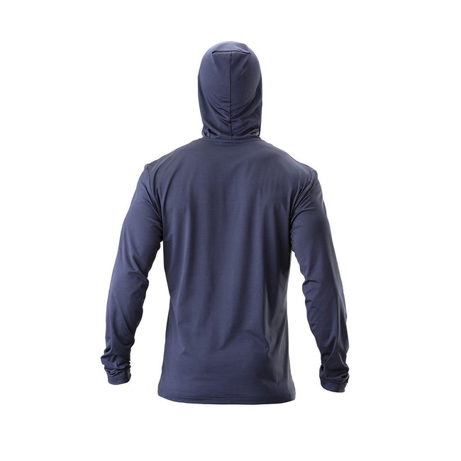 RYU Mens Switchback Hoodie in Blackened Navy