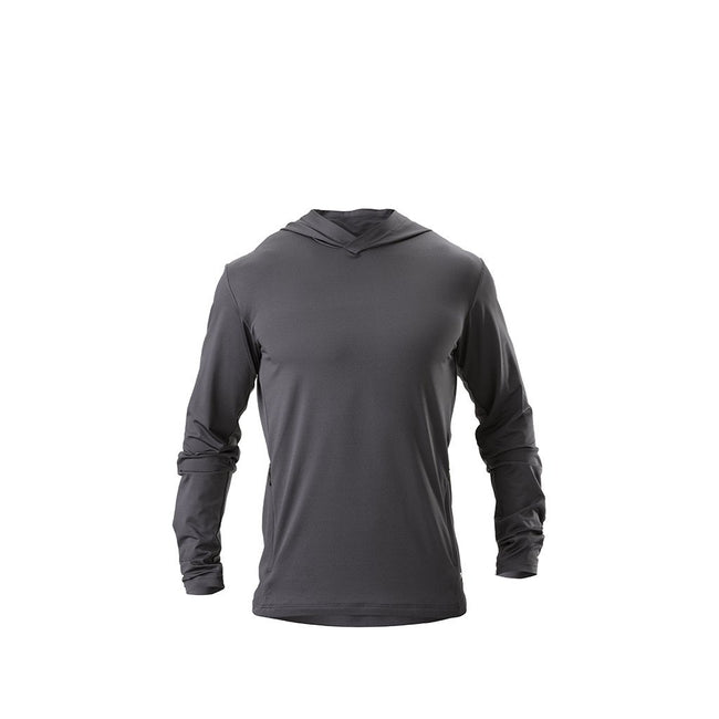 RYU Mens Switchback Hoodie in Charcoal