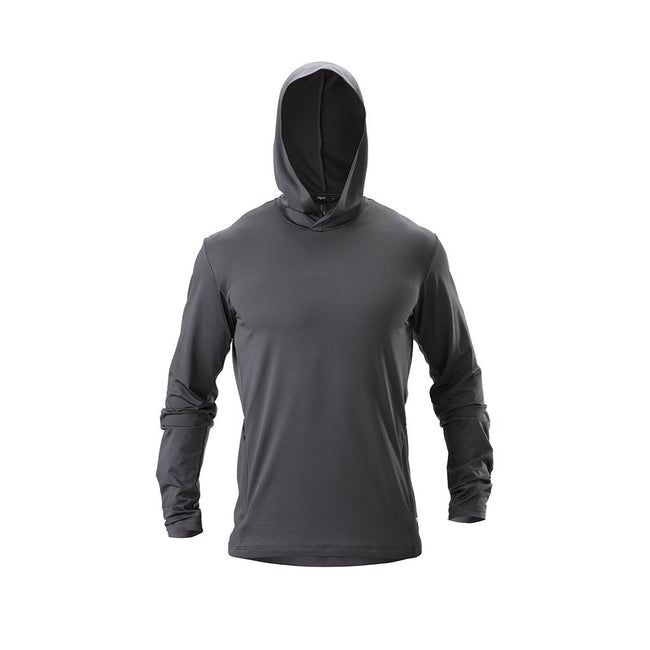 RYU Mens Switchback Hoodie in Charcoal