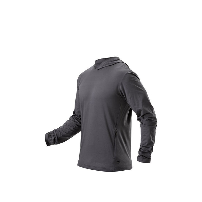 RYU Mens Switchback Hoodie in Charcoal