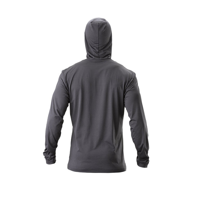 RYU Mens Switchback Hoodie in Charcoal