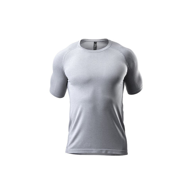 RYU Mens Vapor Crew Neck Tee in Concrete Heather