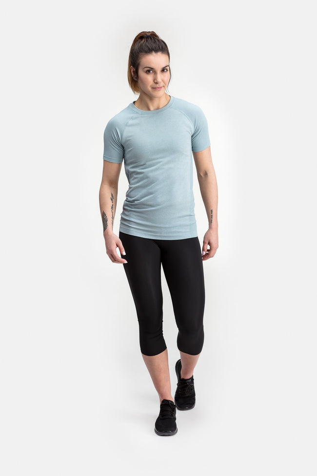 RYU Womens Vapor Crew Neck in Glacier