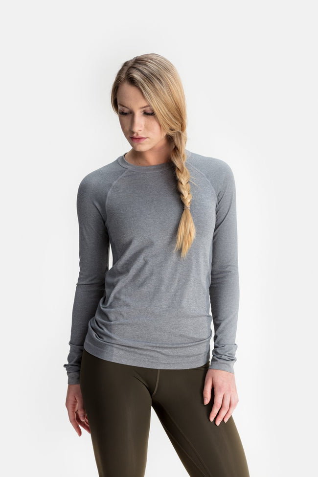 RYU Womens Vapor Long Sleeve in Titanium