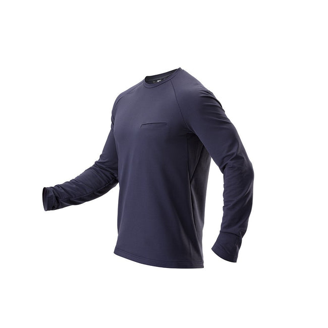 RYU Mens Switchback Crew in Blackened Navy