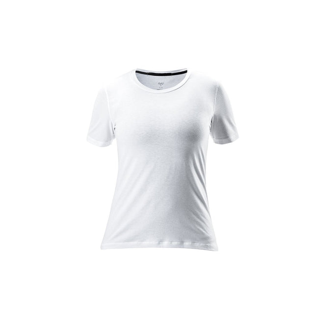 RYU Womens Standard Issue Tee - RYU Graphic in White