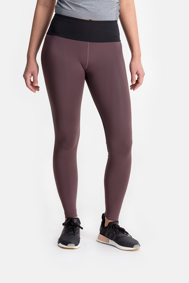 RYU Womens Cardio Tight in Raisin