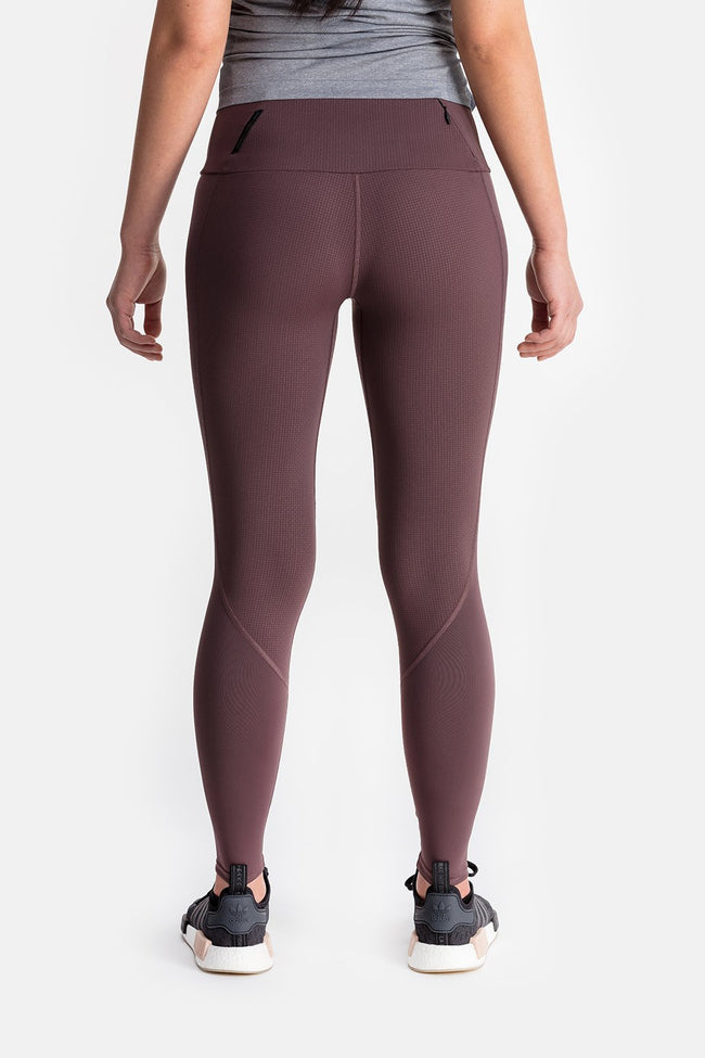 RYU Womens Cardio Tight in Raisin