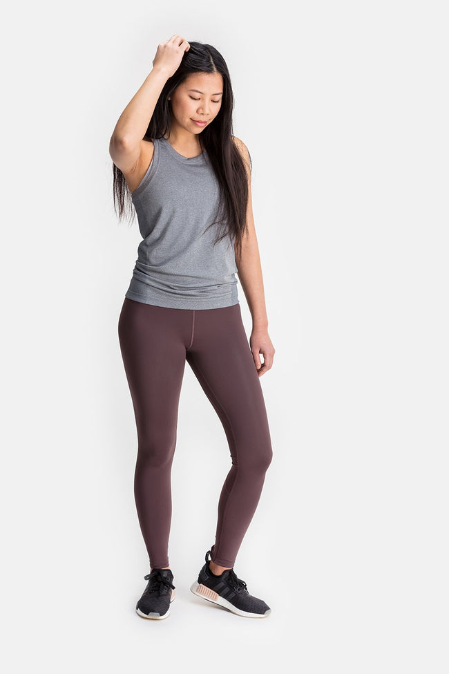 RYU Womens Cardio Tight in Raisin