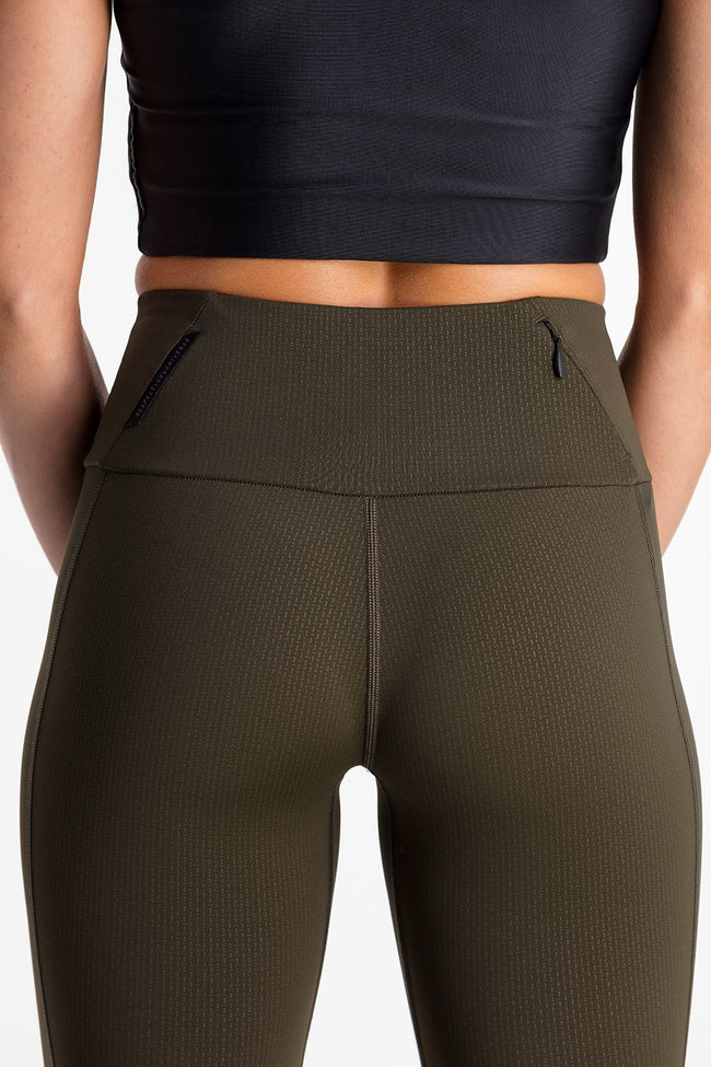 RYU Womens Cardio Capri in Blackened Fatigue