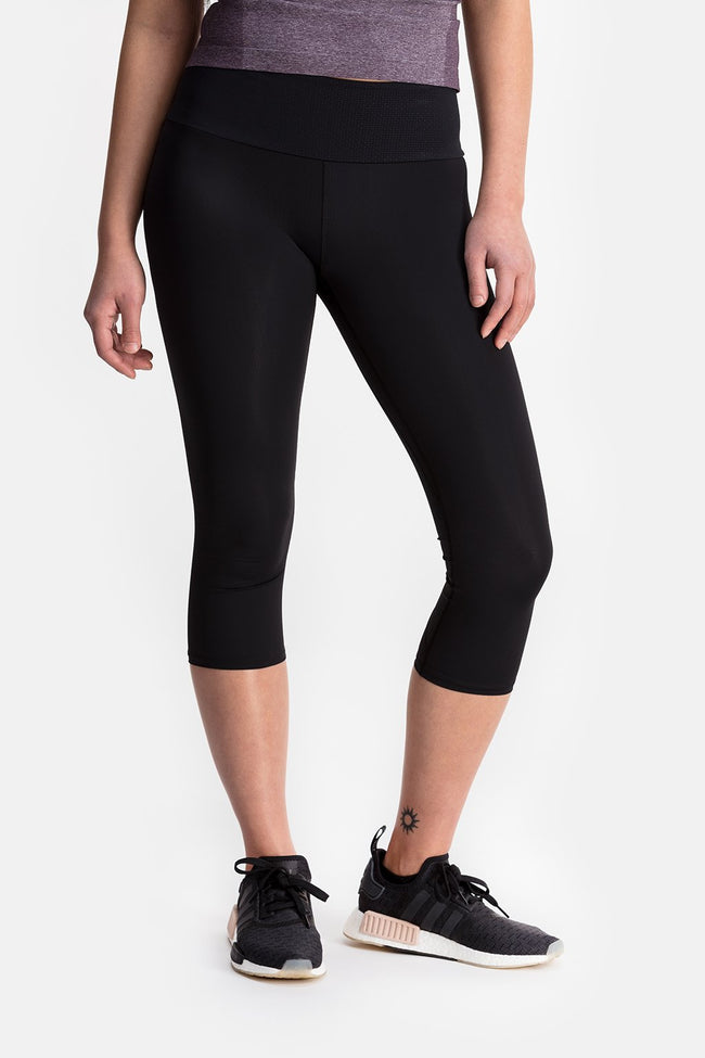 RYU Womens Cardio Capri in Black