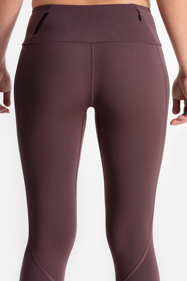 RYU Womens Cardio Capri in Raisin/Black