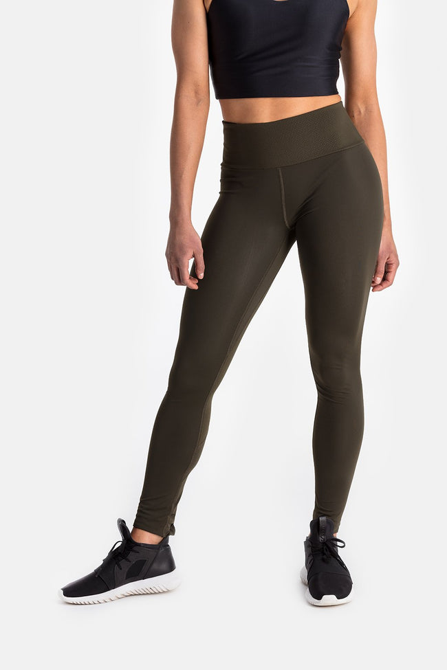 RYU Womens Cardio Tight in Blackened Fatigue