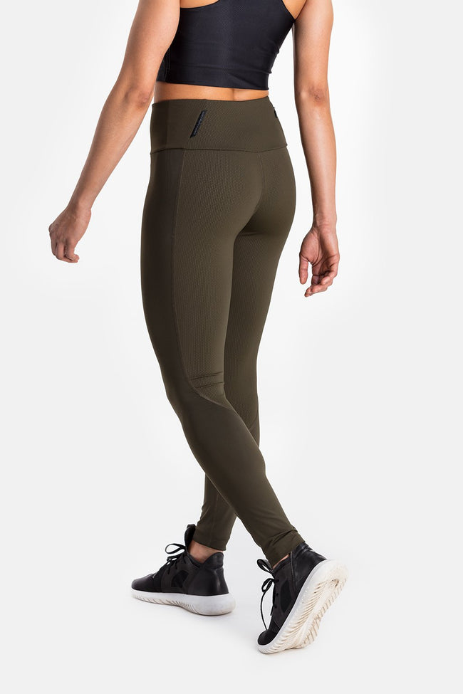 RYU Womens Cardio Tight in Blackened Fatigue