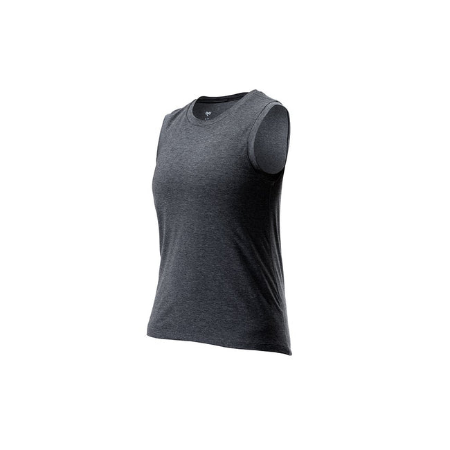 RYU Womens Standard Issue Tank in Heather Asphalt