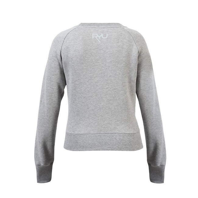 RYU Womens Core Crew in Athletic Grey Heather