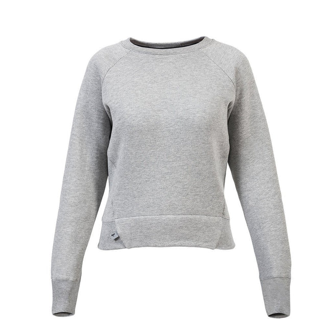 RYU Womens Core Crew in Athletic Grey Heather