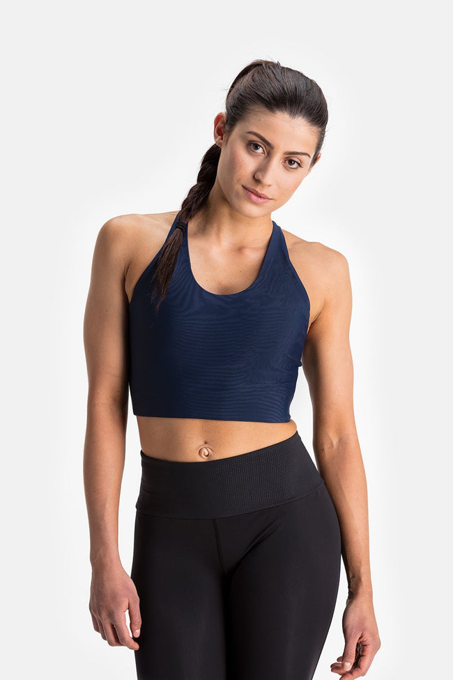 RYU Womens Bra Top in Deepest Navy
