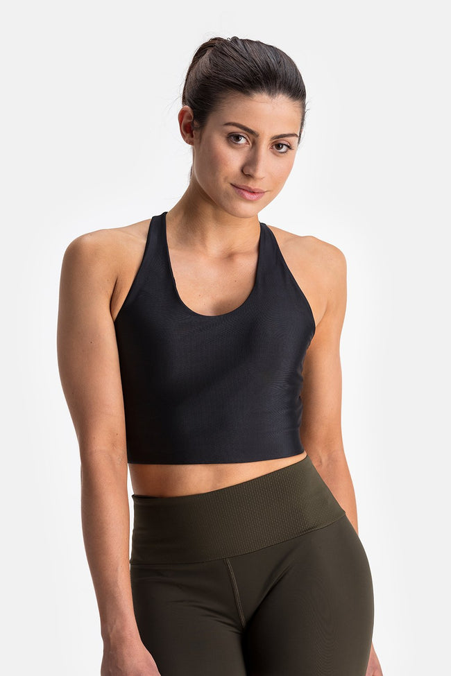 RYU Womens Bra Top in Black