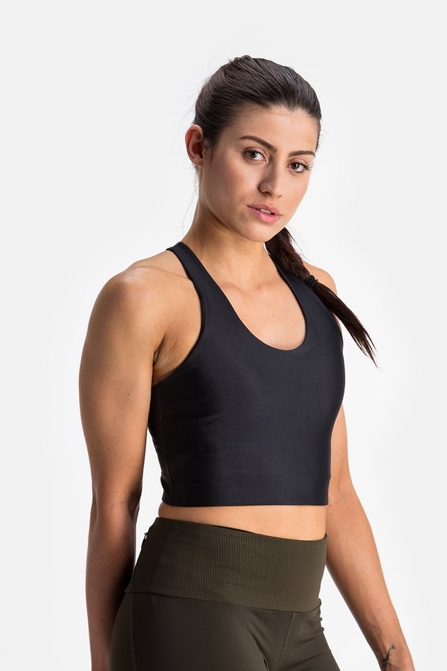 RYU Womens Bra Top in Black