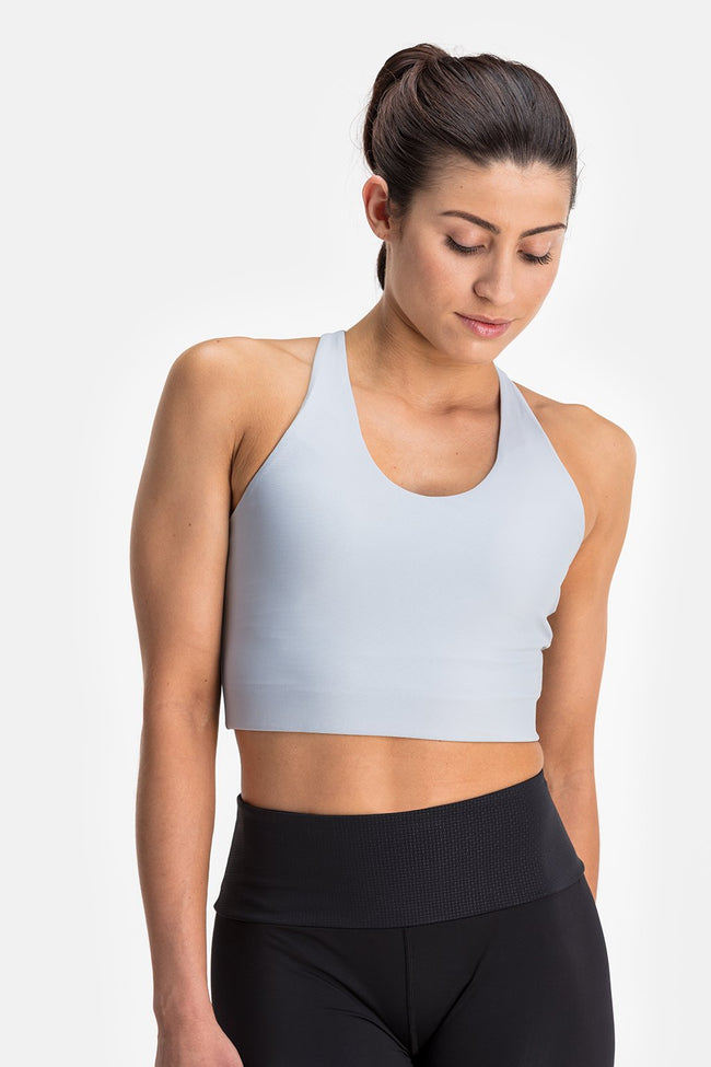 RYU Womens Bra Top in Platinum