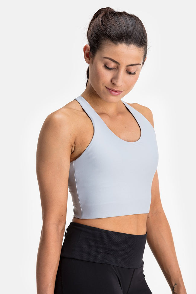 RYU Womens Bra Top in Platinum