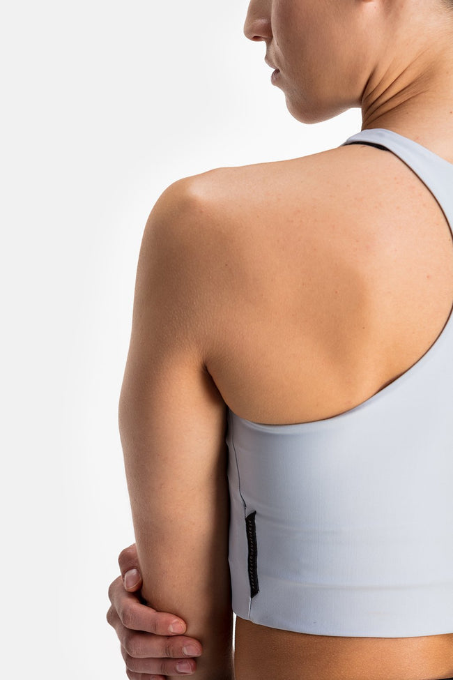 RYU Womens Bra Top in Platinum