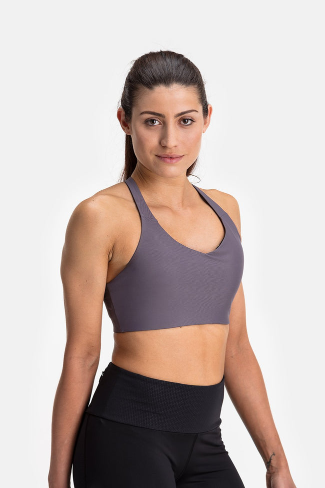 RYU Womens Versa Bra in Arsenic