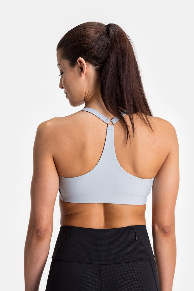 RYU Womens Versa Bra in Platinum