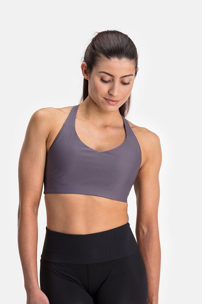 RYU Womens Versa Bra in Arsenic