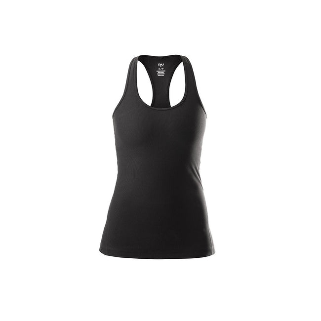 RYU Womens Tough Racerback Tank in Black