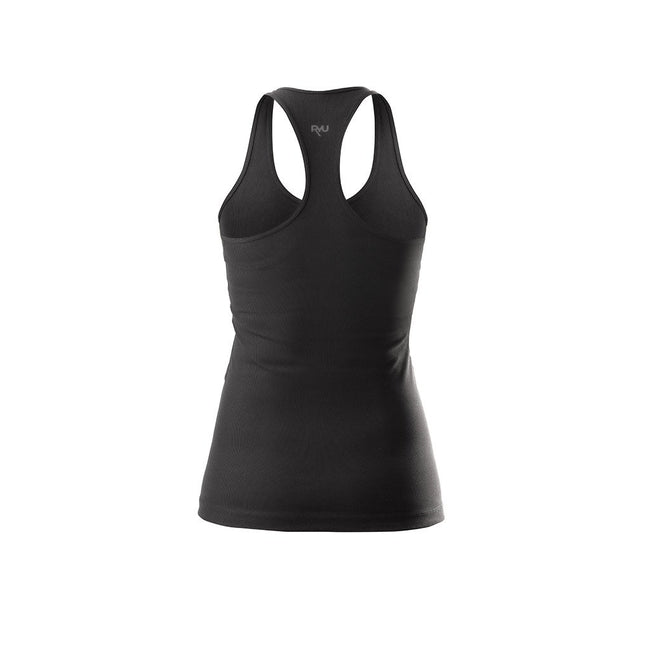 RYU Womens Tough Racerback Tank in Black