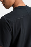 RYU Mens Level Football Tee in Black