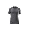 RYU Mens Vapor Crew Neck Tee in Asphalt Heather
