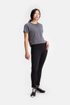 RYU Womens EveryWear Slim Pant in Black
