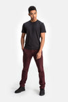 RYU Mens Core Jogger in Blackened Port