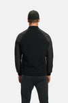 RYU Mens Ethos Bomber Jacket in Black