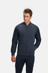 RYU Mens Ethos Bomber Jacket in Blackened Navy