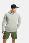 RYU Mens Core Hoodie in Heather Athletic Grey