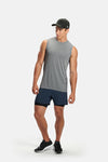 RYU Mens Standard Issue Tank in Asphalt Heather