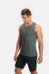 RYU Mens Standard Issue Tank in Asphalt Heather
