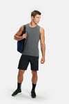 RYU Mens Standard Issue Tank in Asphalt Heather