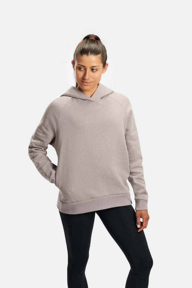 RYU Womens Core Hoodie in Lilac Gray
