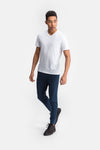 RYU Mens Standard Issue V Neck in White