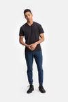 RYU Mens Standard Issue V Neck in Raven