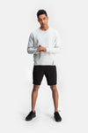RYU Mens Core Crew in Platinum