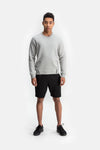 RYU Mens Core Crew in Athletic Grey Heather