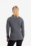 RYU Womens Ethos Pullover in Heather Anchor