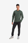 RYU Mens Ethos Crew in Blackened Olive